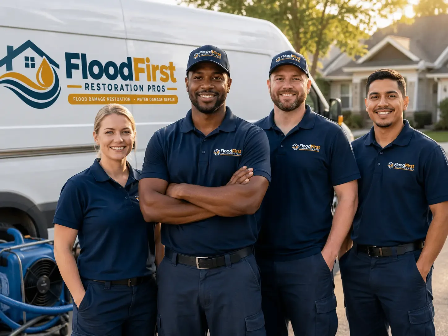 Flood Damage Restoration company in Center Point, IA
